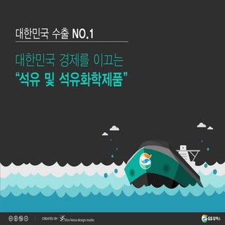 대한민국 경제를 이끄는 석유 및 석유화학제품 인포그래픽