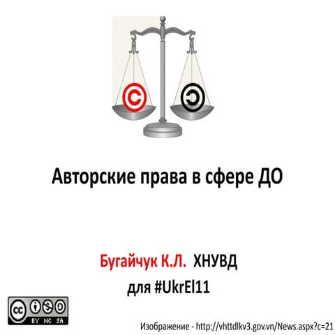 Авторское право в ДО (обновленное)