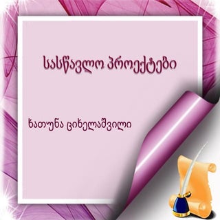 საგანმანათლებლო პროექტი