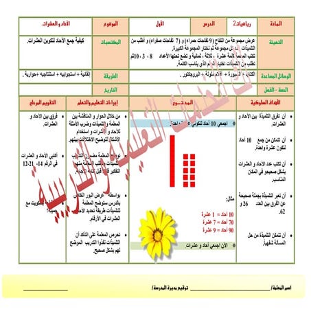 عينة من تحضير رياضيات