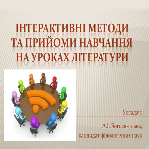 інтерактивні методи та прийоми