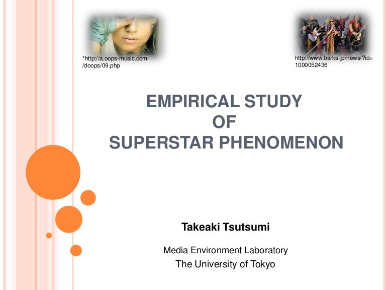 superstar phenomenon