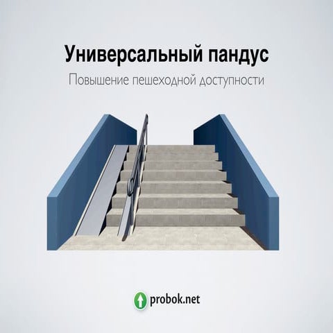 Универсальный пандус для колясок и сумок-тележек | PPT