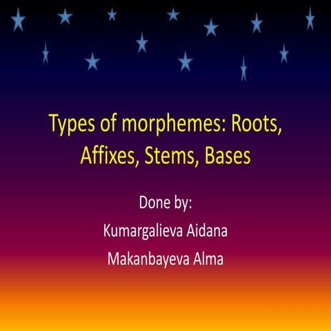 Morpheme