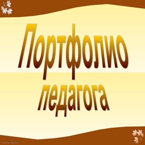 моё портфолио