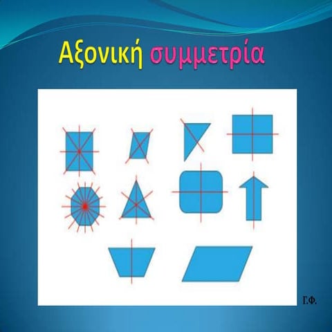 Η αξονική συμμετρία