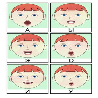 символы гласных звуков