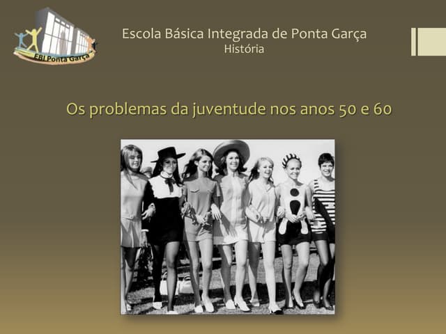 Os problemas da juventude nos anos 60