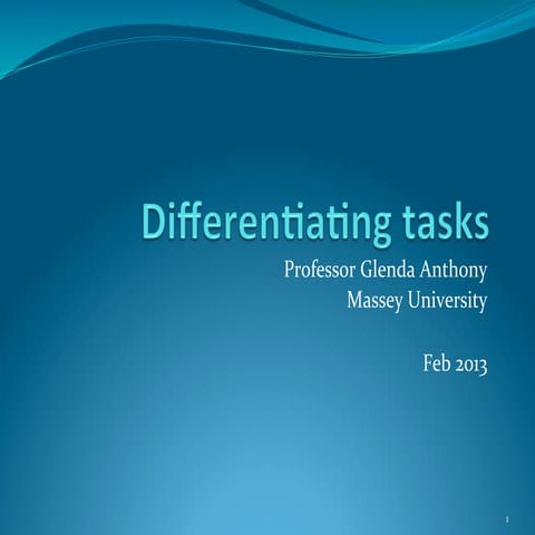 اختلاف التعليم في مهام الرياضيات