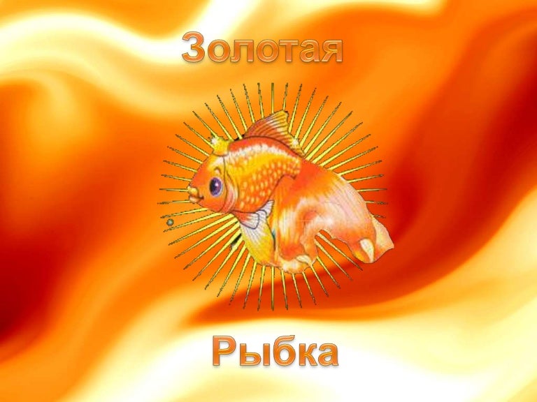 золотая рыбка