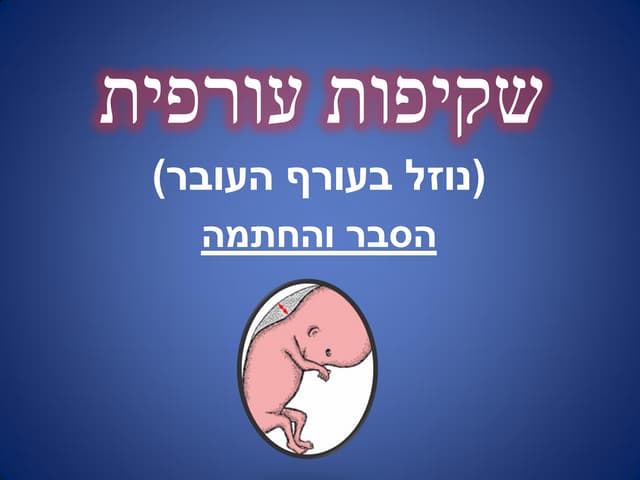 שקיפות עורפית