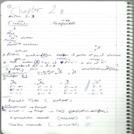  كيمياء عامة 1 General chemistry1