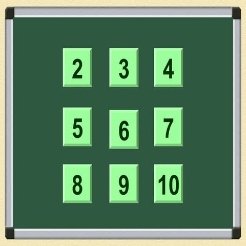 состав чисел первого десятка