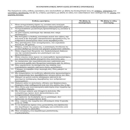 Ενότητα 3η: Οι ερωτηματικές προτάσεις:  ευθείες -  πλάγιες ερωτήσεις