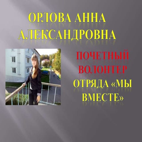 портфолио орлова