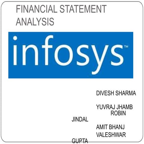 INFOSYS FINANCIAL REPORT