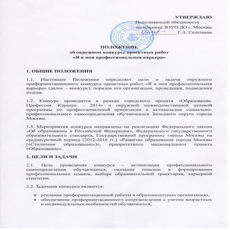 я и моя профессиональная карьера