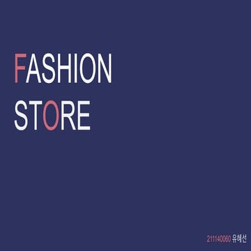 FASHION STORE