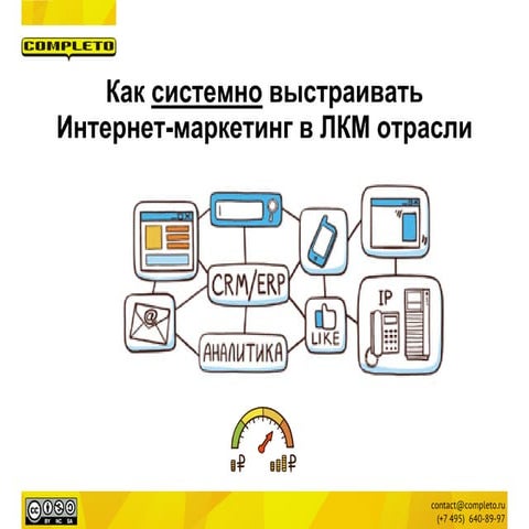 Как системно выстраивать интернет-маркетинг в ЛКМ отрасли