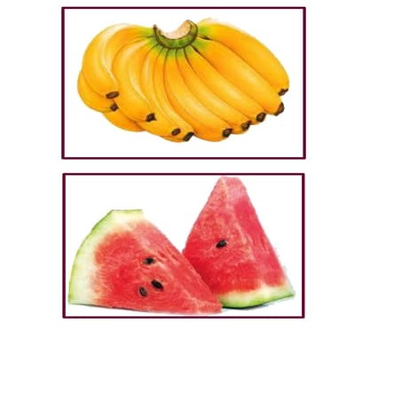 บัตรภาพผลไม้