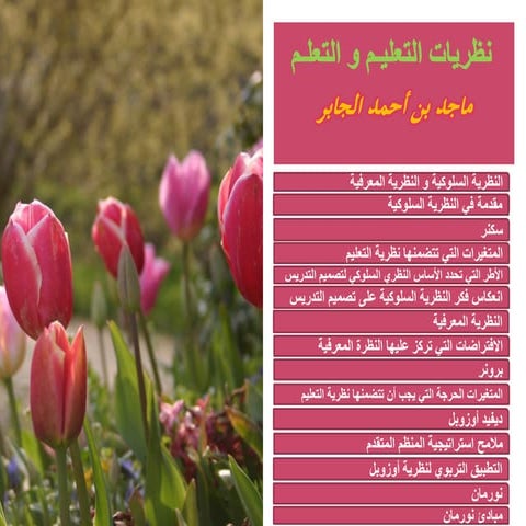 نظريات التعليم والتعلم