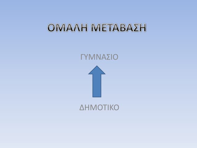 Ομαλή Μετάβαση