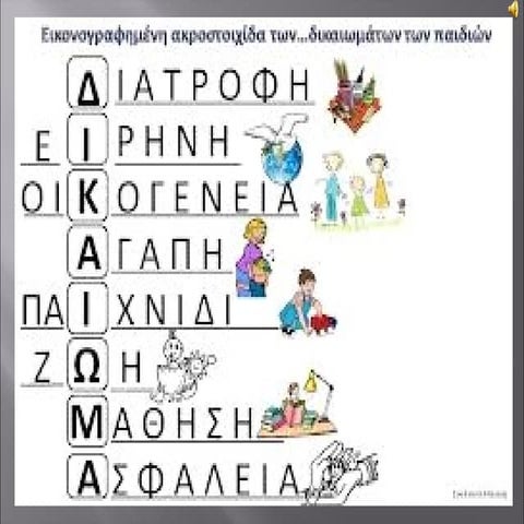 τα δικαιώματα του παιδιού