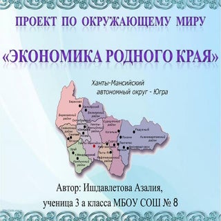 Проект "Экономика родного края"