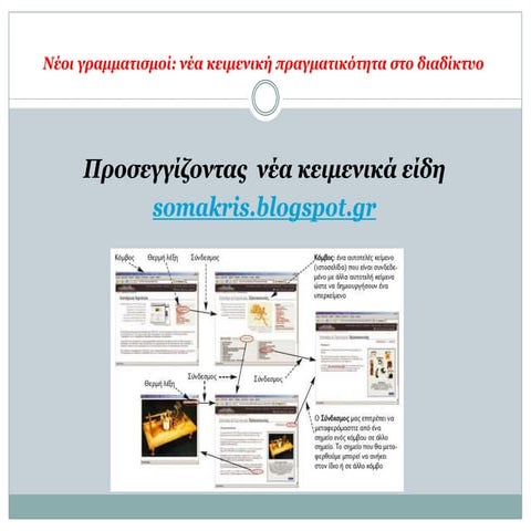 νεα κειμενικότητα