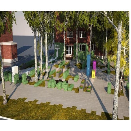 Проект Красочный Сквер