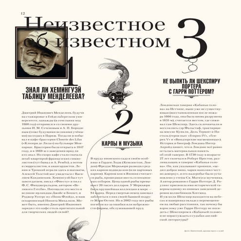 Неизвестное об известном. Выпуск 1