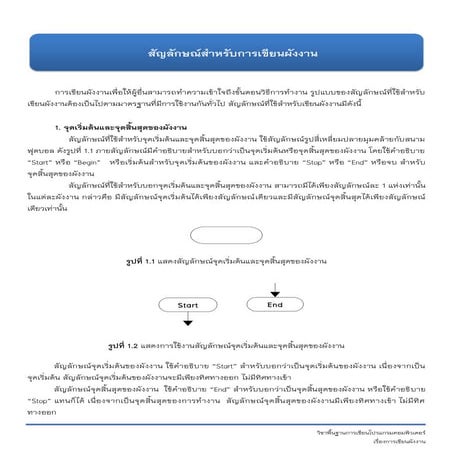 สัญลักษณ์ผังงาน