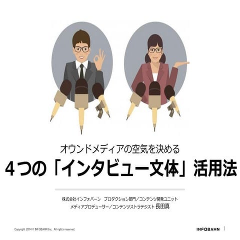 オウンドメディアの空気を決める ４つの「インタビュー文体」活用法 