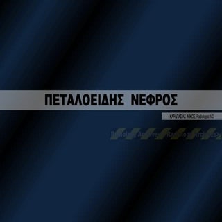 Πεταλοειδής Νεφρός