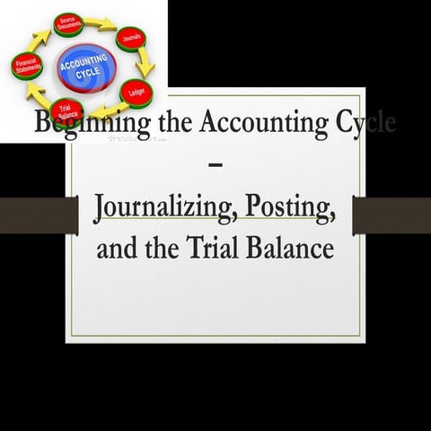 Chapter 7 posting journal entries to general ledger accounts | PPT