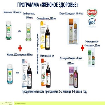 Программа Женское здоровье