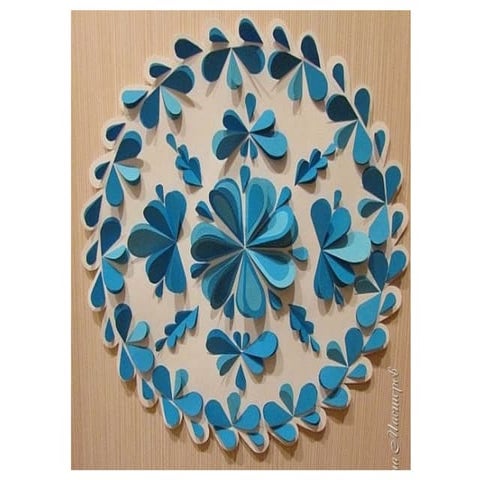 технология аппликация гжель