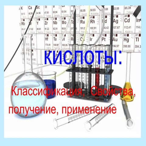 кислоты | PPT