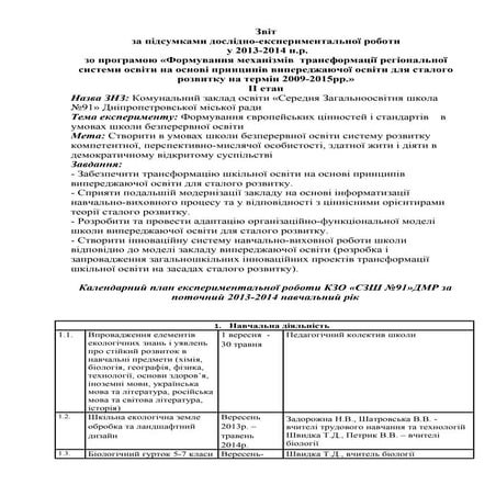  звіт по іі етапу осв. для ст. розв.
