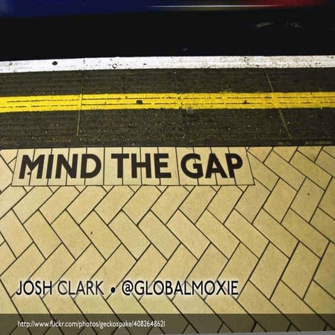 Mind the Gap: Designing the Space Between Devices - Josh Clark at UXI Studio