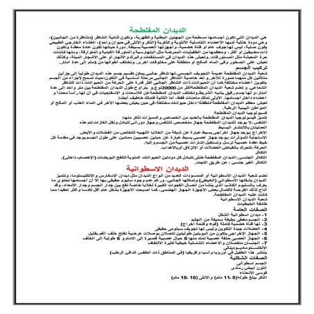 الديدان المفلطحة والديدان الاسطوانية