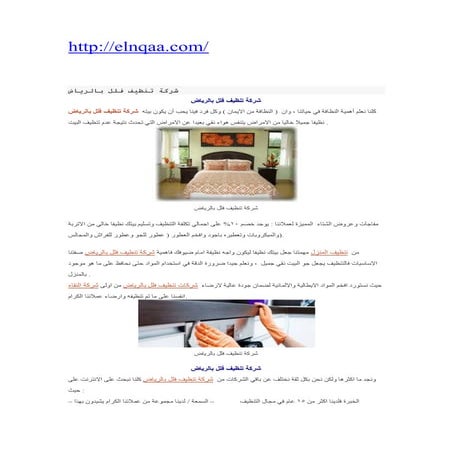 شركة تنظيف فلل  بالرياض