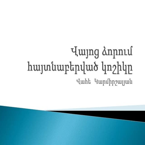 վայոց ձորում հայտնաբերված կոշիկը