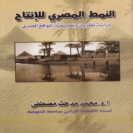 النمط المصري للإنتاج