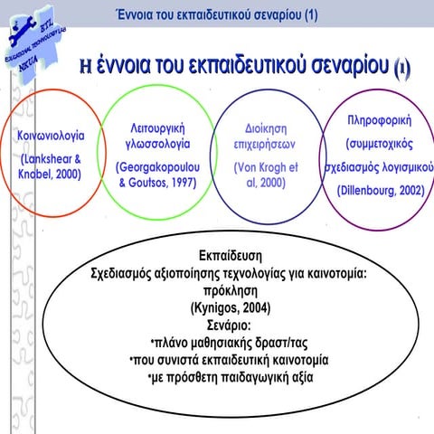 διδακτικά σενάρια