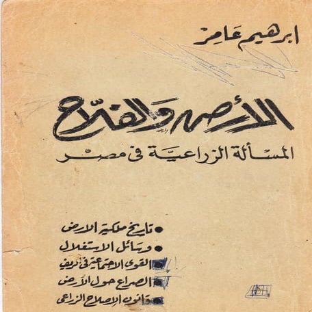 الأرض والفلاح  - ابراهيم عامر