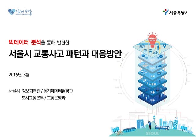 빅데이터로 분석한 서울시 교통사고 패턴과 대응