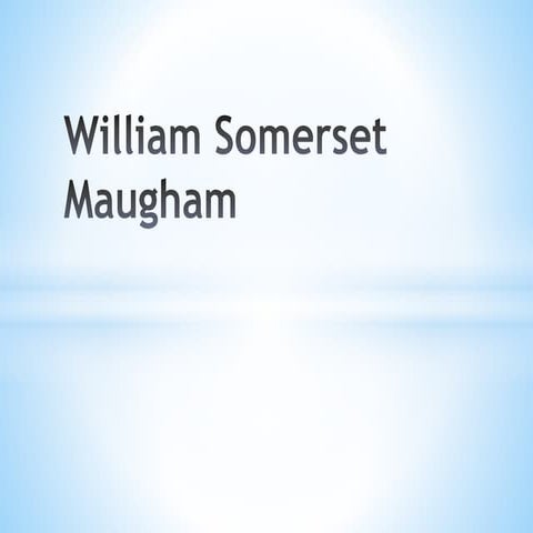 румянцева.Maugham