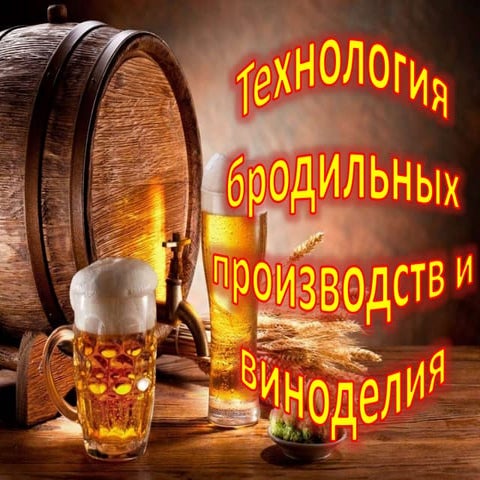 Технология бродильных производств и виноделия