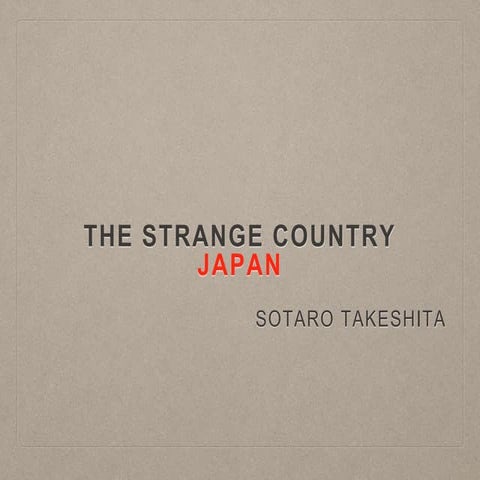 the strange country JAPAN | PPTX